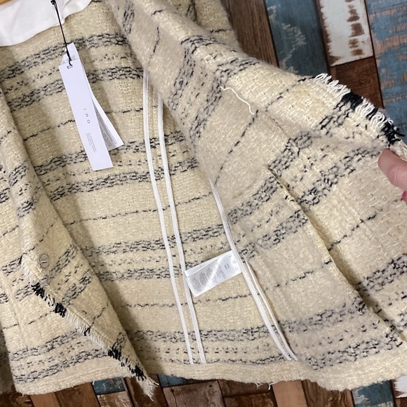 IRO 19W mohair Paris, France snap button blazer jacket - Picture 9 of 16